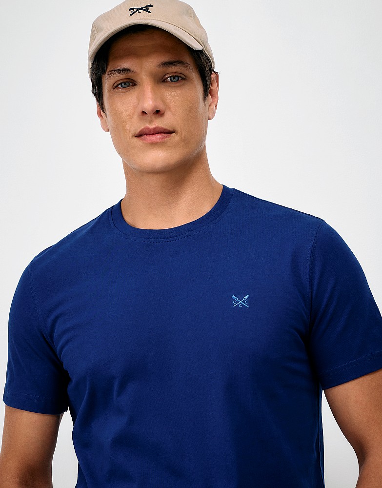 Crew Classic Tee in Deep Blue