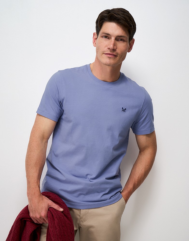 Crew Classic Tee in Purple Impression