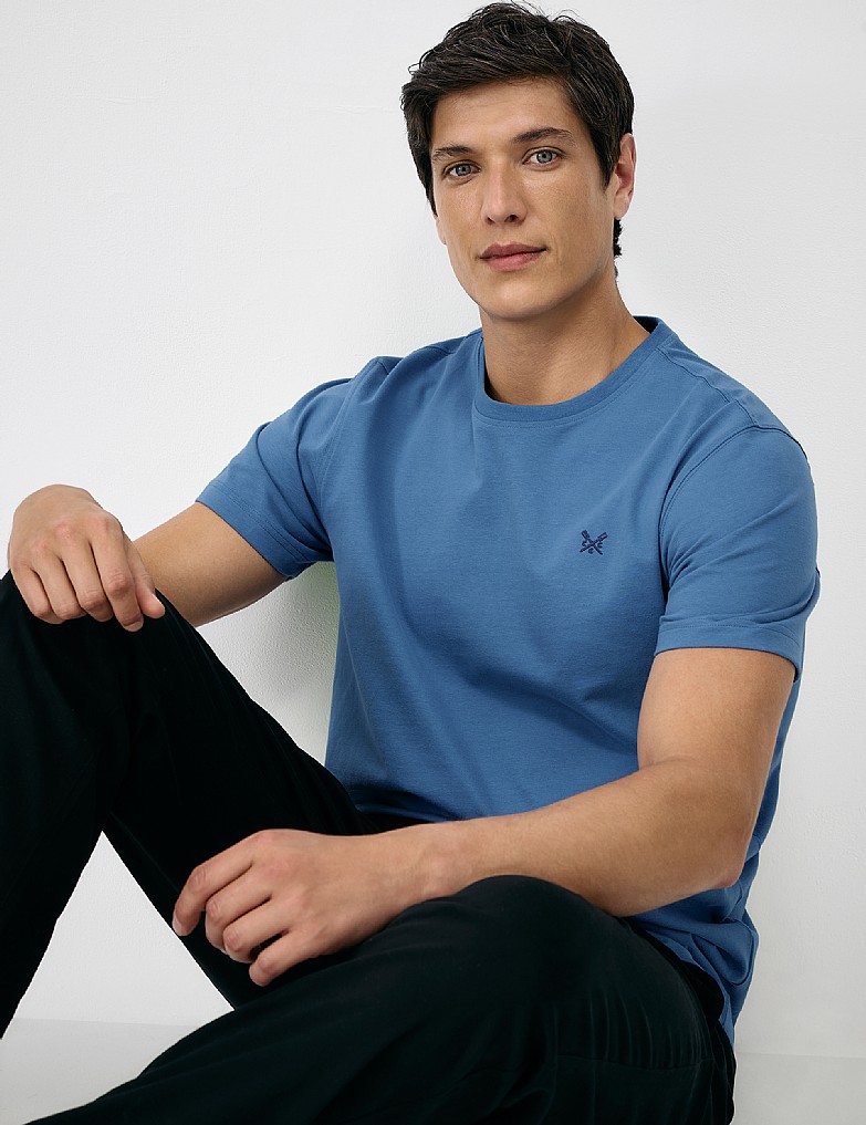 Crew Classic Tee in Blue