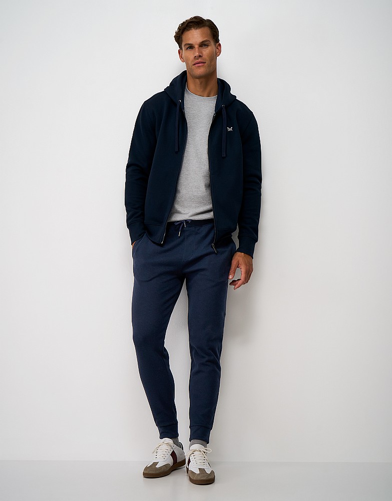 Waffle Lounge Trousers in Navy