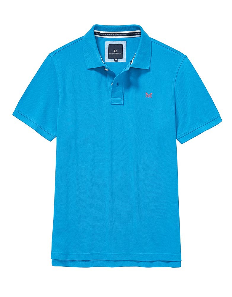 Classic Pique Polo Shirt In Salcombe Blue