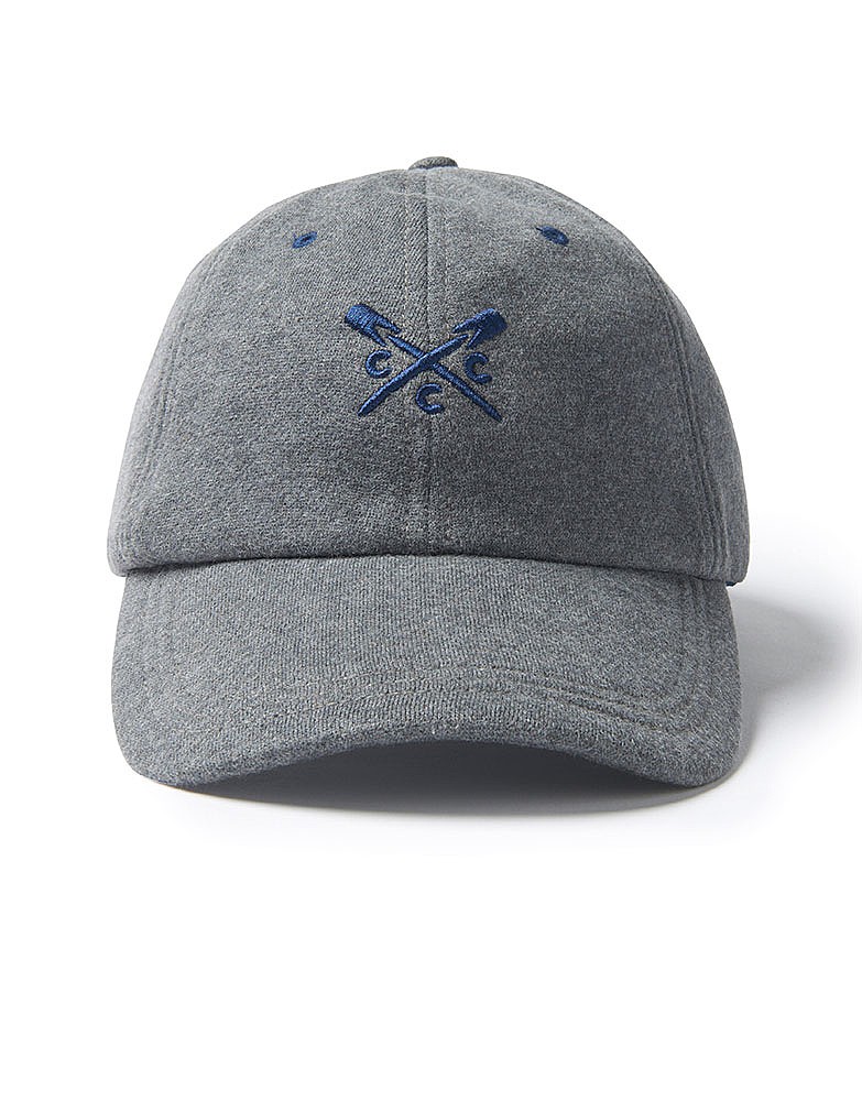 Men's Crew Jersey Cap in Grey Marl from Crew Clothing Company