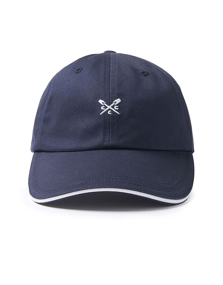 Men's Crew Classic Cap in Navy/White from Crew Clothing Company