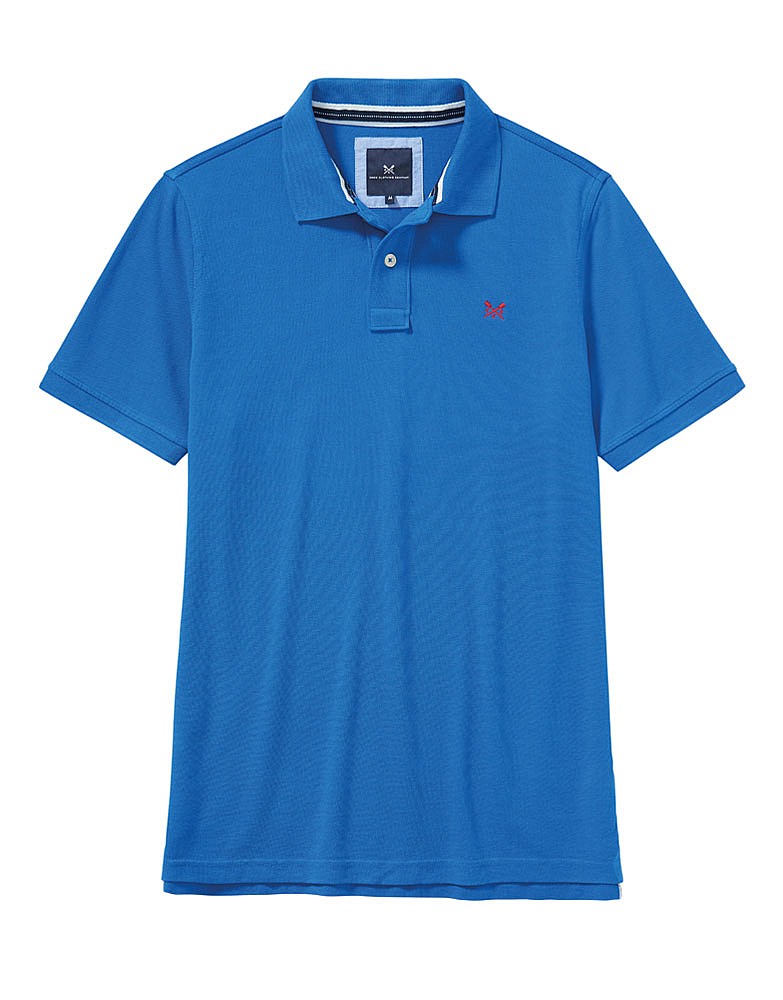 Classic Pique Polo Shirt in Lapis Blue
