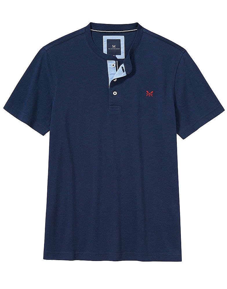 Harwood Henley T-Shirt in Heritage Navy