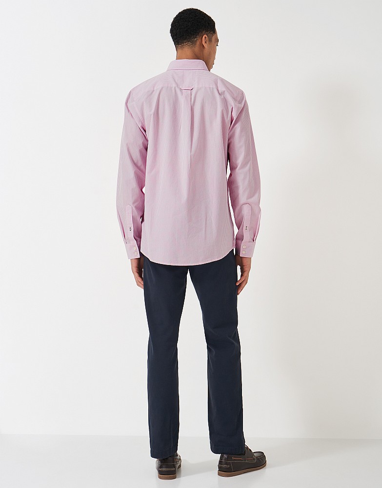Crew Classic Fit Micro Gingham Shirt 
