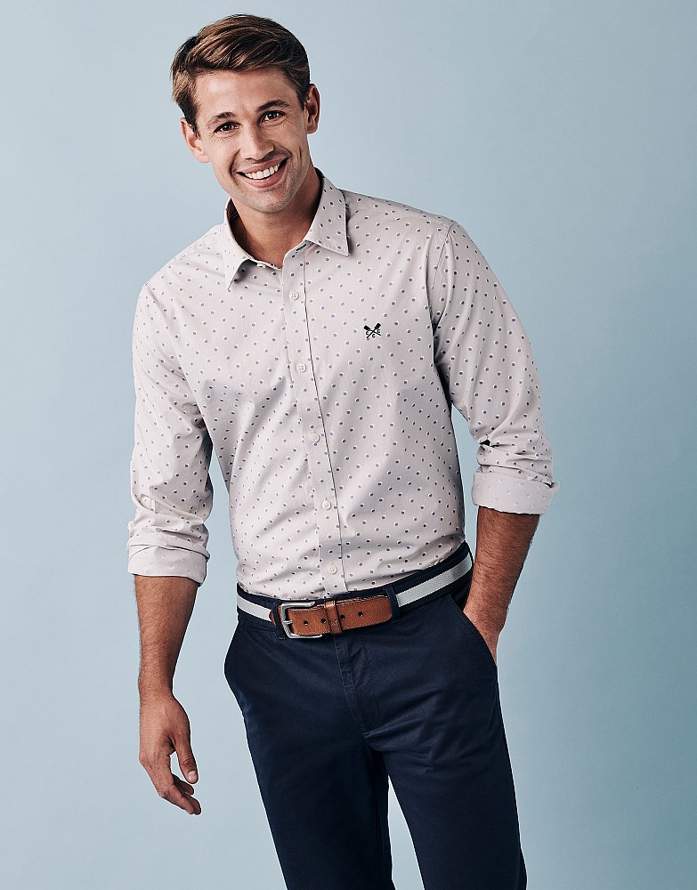 Millhall Print Classic Fit Shirt