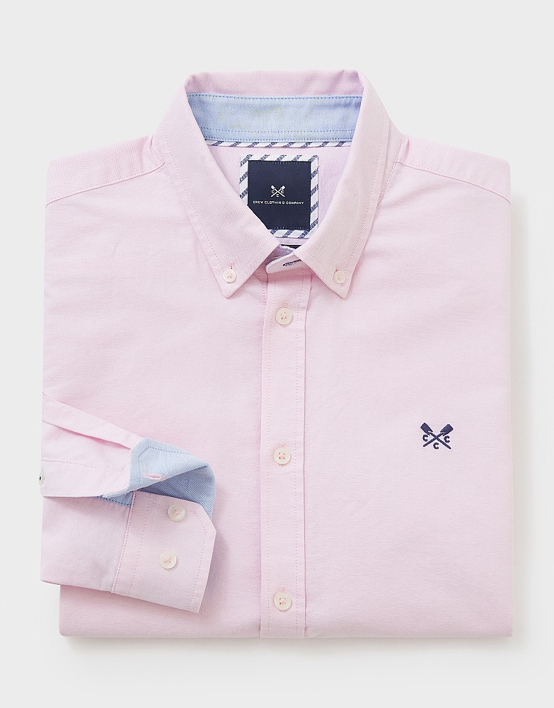 athlete Out of date See you tomorrow Men's Crew Slim Fit Oxford Shirt from Crew Clothing Company