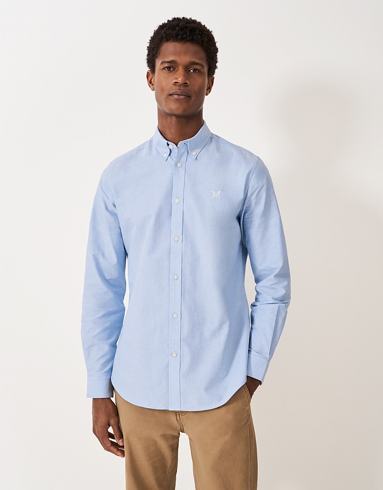 for Men Mens Clothing Shirts Formal shirts Bagutta Cotton Shirt in Sky Blue Blue 