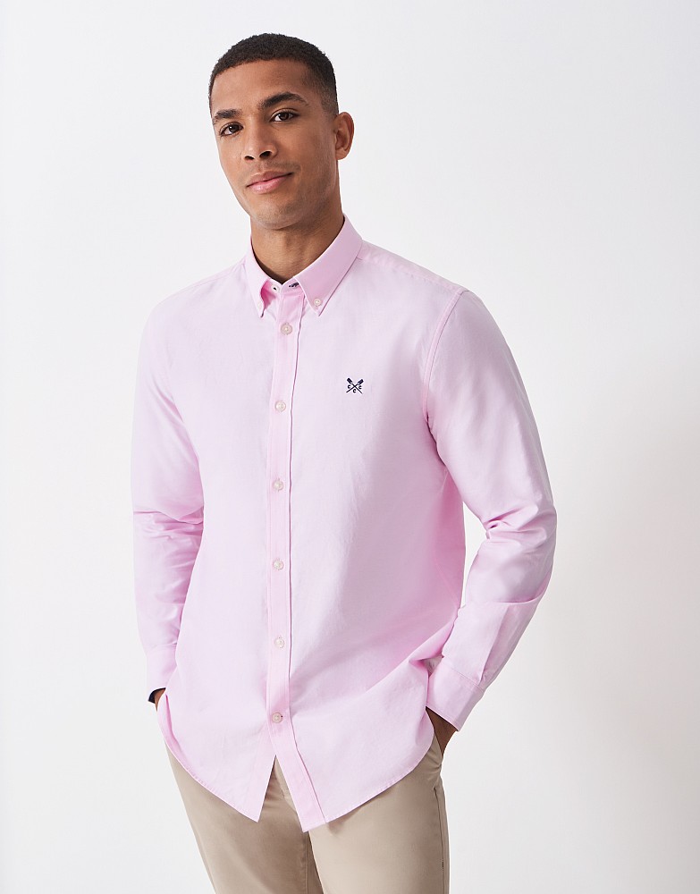 Crew Classic Fit Oxford Shirt - heritage classic pink