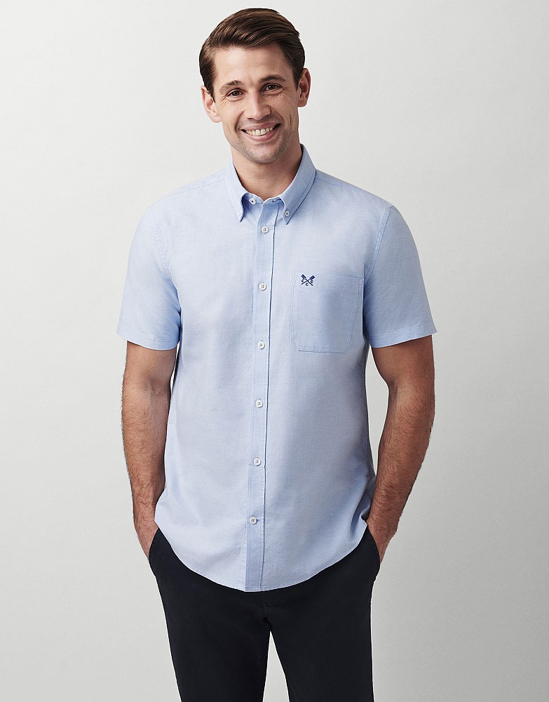 Heritage Short Sleeve Classic Fit Oxford Shirt