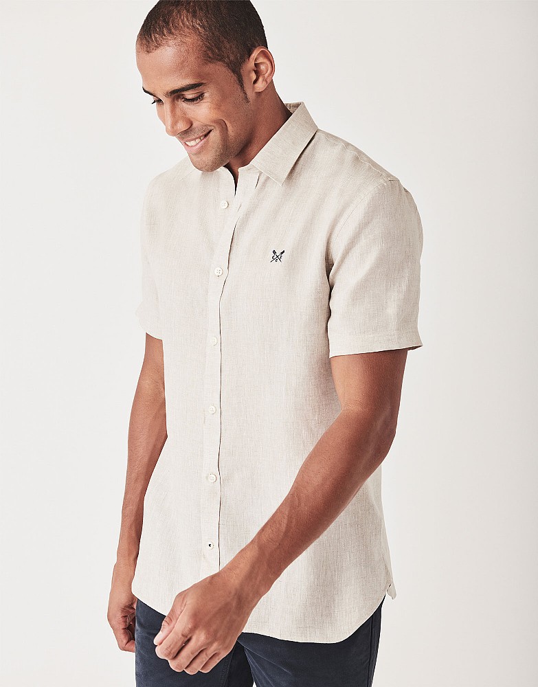 Short Sleeve Linen Shirt