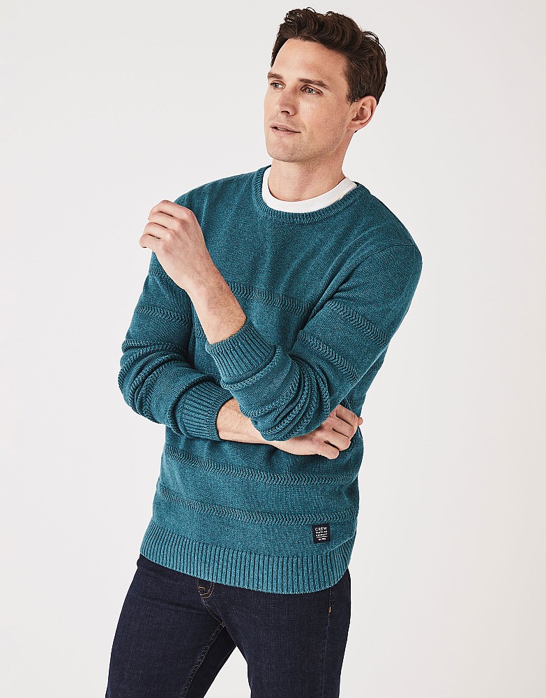 crew neck jumper and shirt