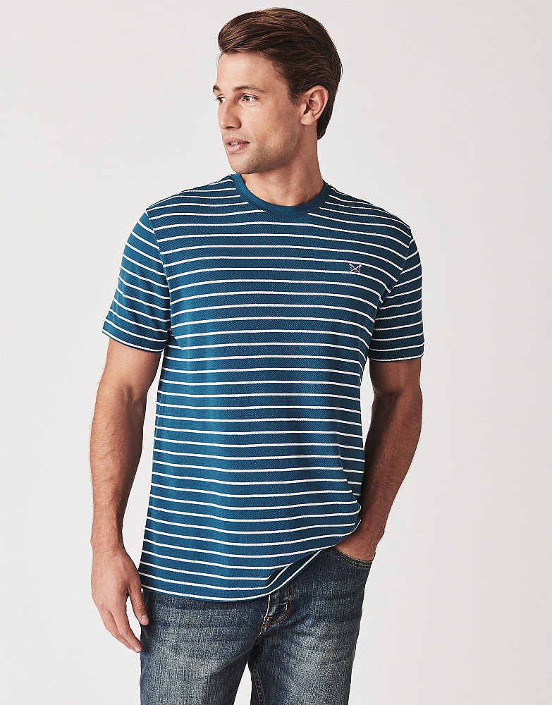 Marshaw Pique Stripe T-Shirt