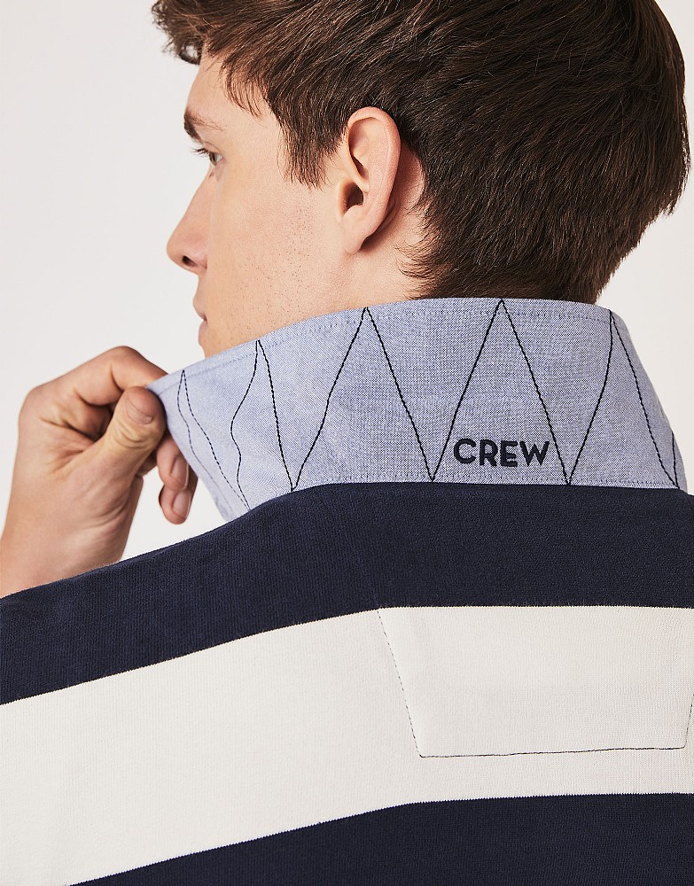 Crew Long Sleeve Chambray Rugby Shirt 