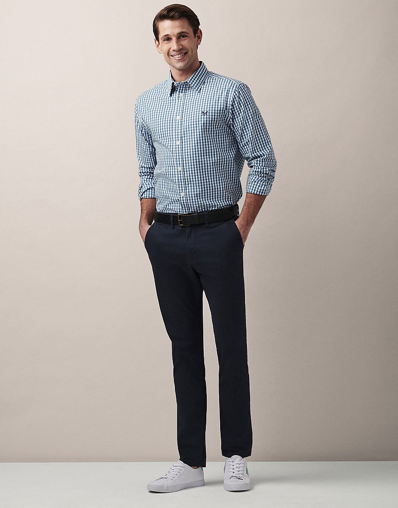 Heather Gingham Classic Fit Shirt