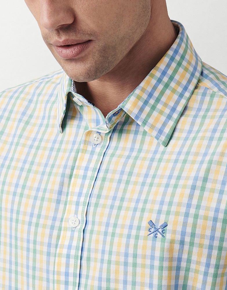 Men's Classic Fit Multi Gingham Shirt 