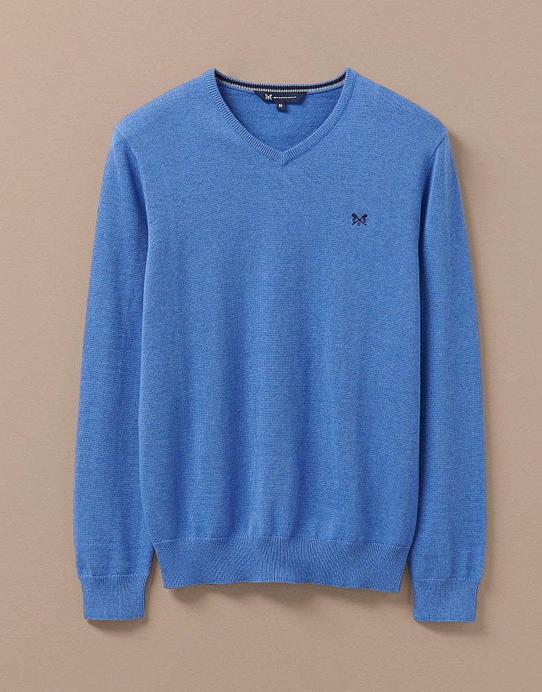 Foxley V Neck Jumper from Crew Clothing 