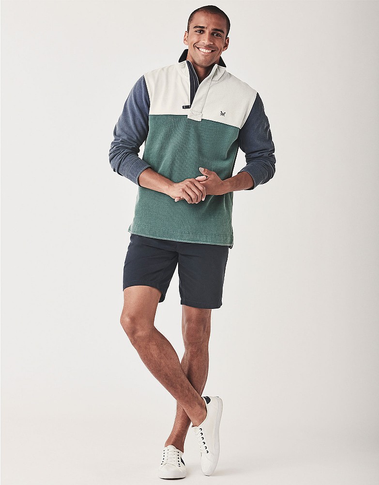 Colour Block Padstow Sweatshirt