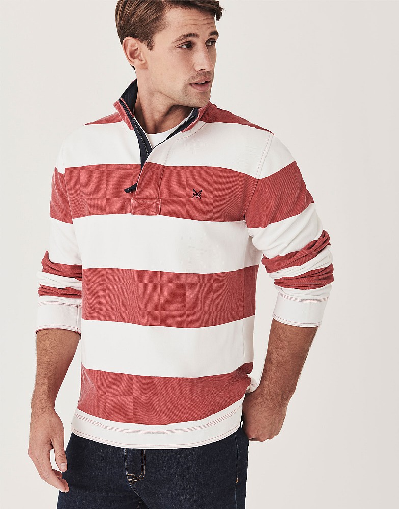 Wide Stripe Padstow Sweatshirt