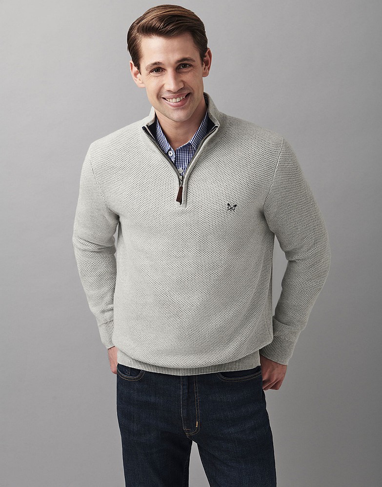 half zip jumper