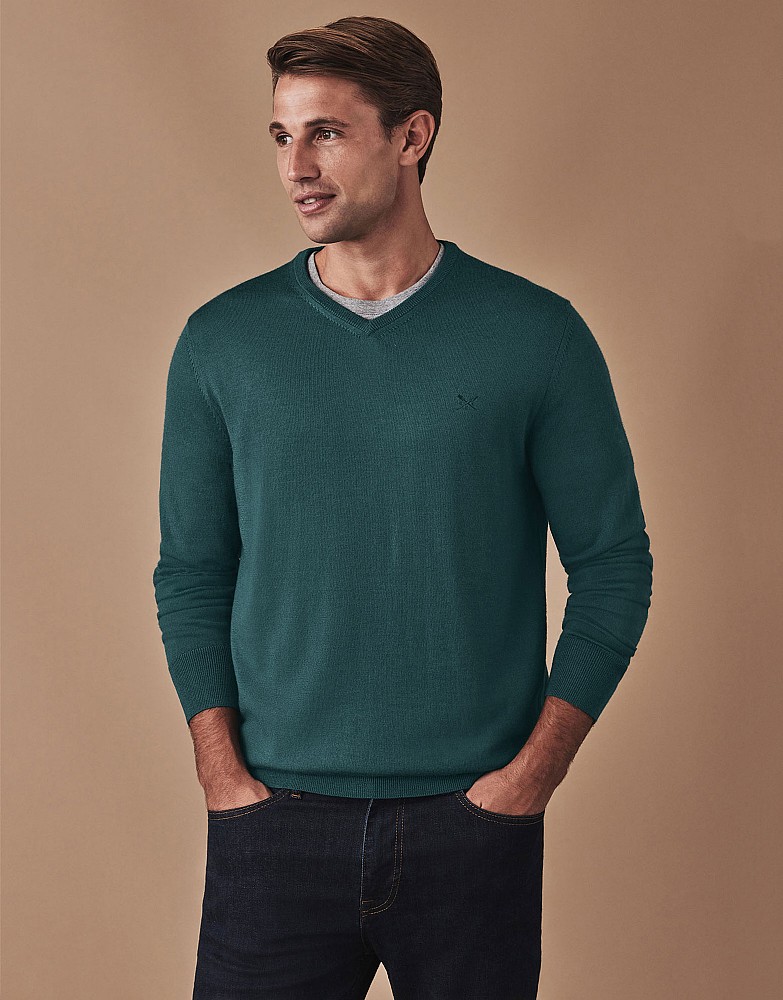 Merino V Neck Jumper