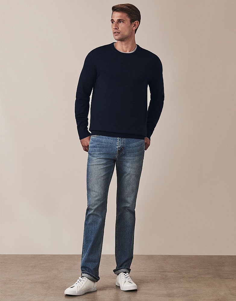Men's Merino Crew Neck Jumper from Crew 