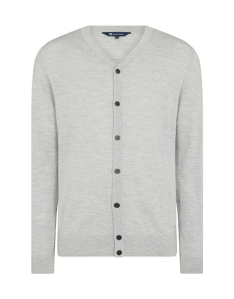 Men's Merino Cardigan from Crew Clothing Company