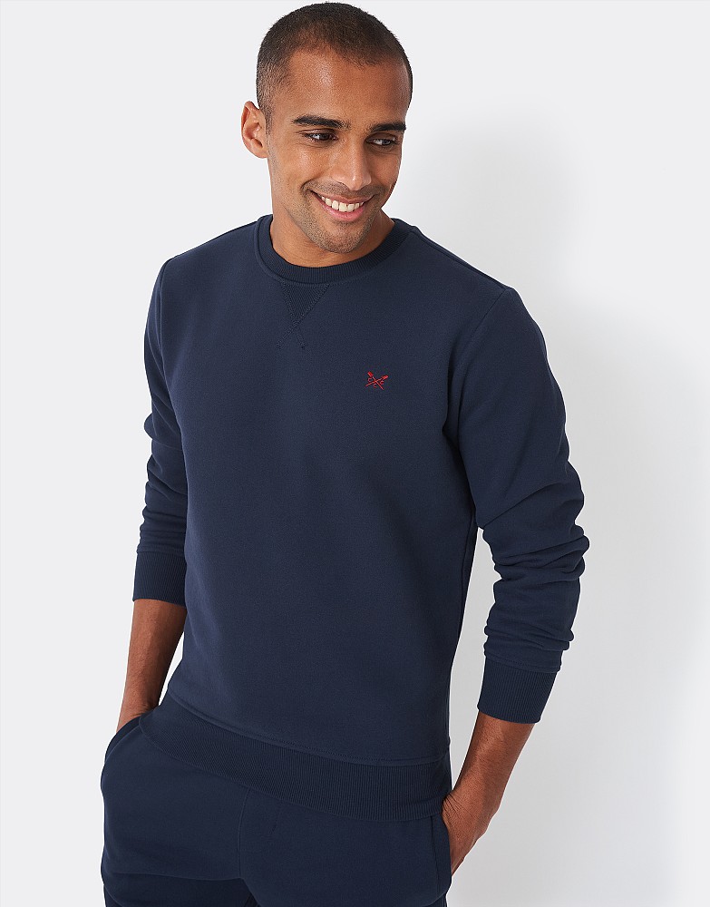 Crossed Oars Crew Neck Sweatshirt