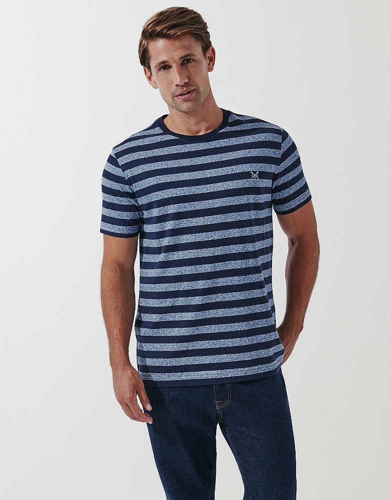 Rushton Marl Stripe T-Shirt