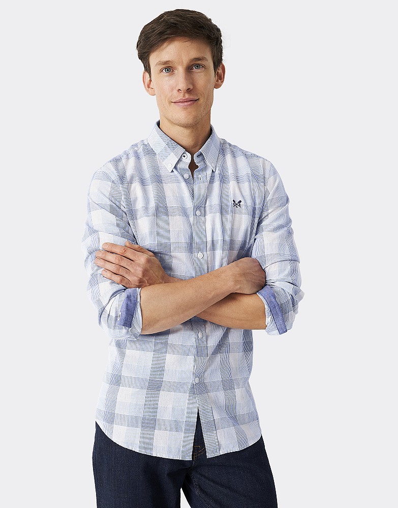 Whistable Twill Nep Check Shirt