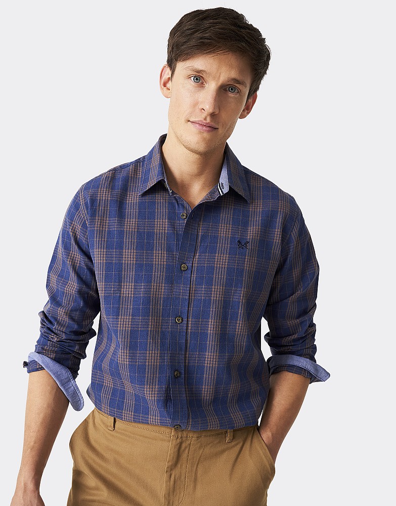 Burrow Twill Marl Check Shirt