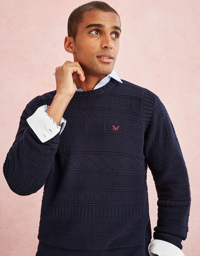 Men's Seafarer Gansey Jumper from Crew 