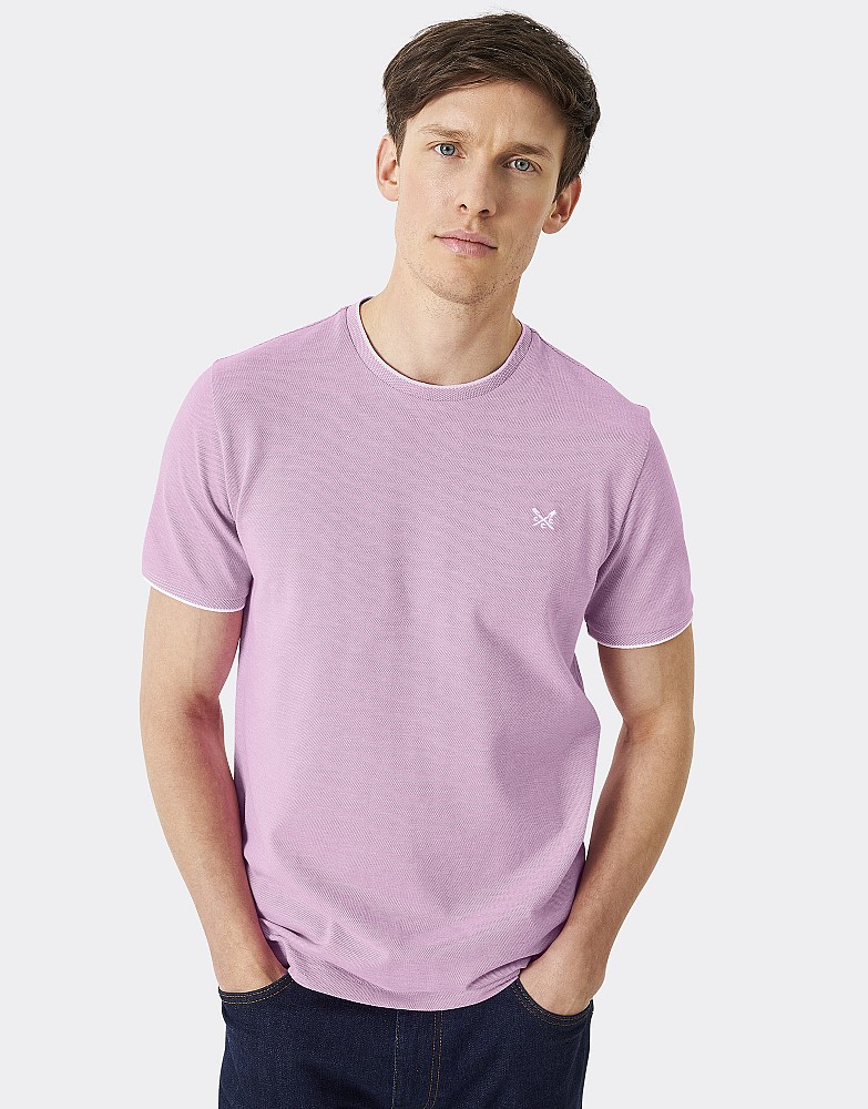 Tipped Oxford T-Shirt
