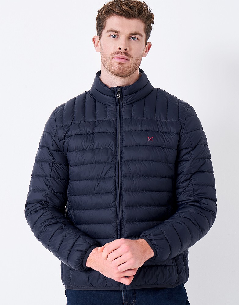 Navy Lightweight Padded Lowther Jacket