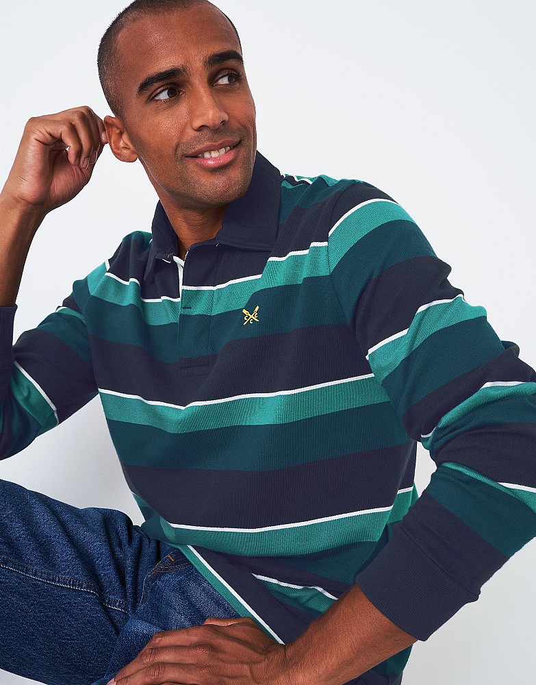 Men's Walsham Rugby Shirt from Crew Clothing Company