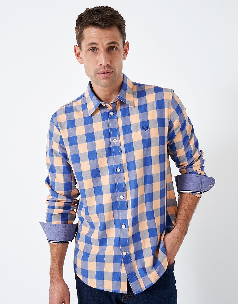 Men's Flannel Check Shirt from Crew Clothing Company