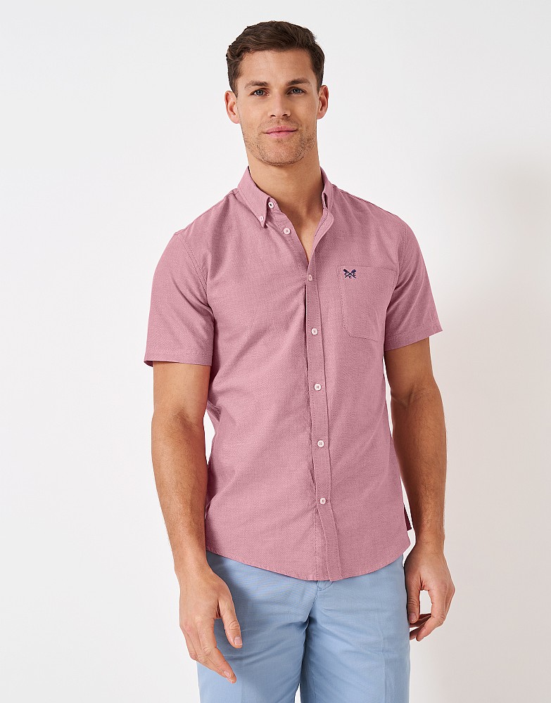 Men's Short Sleeve Oxford Shirt from Crew Clothing Company