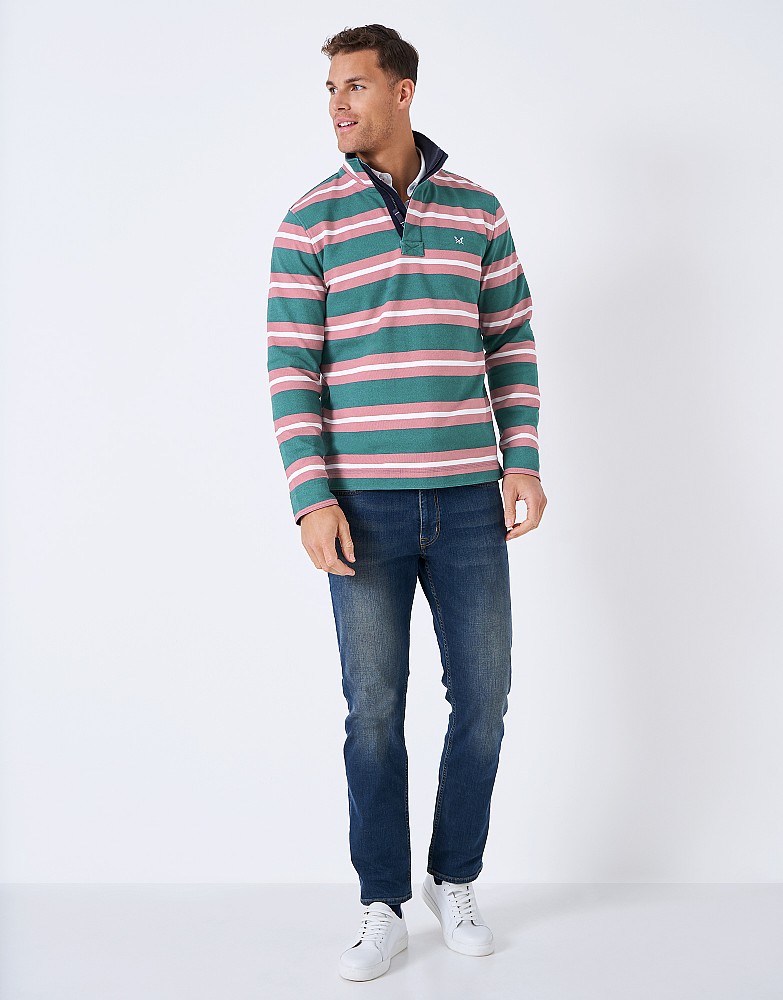 Men's Padstow Pique Sweatshirt from Crew Clothing Company