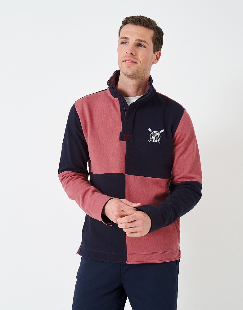 Men's 30th Collection Embroidered Padstow Sweatshirt from Crew Clothing ...