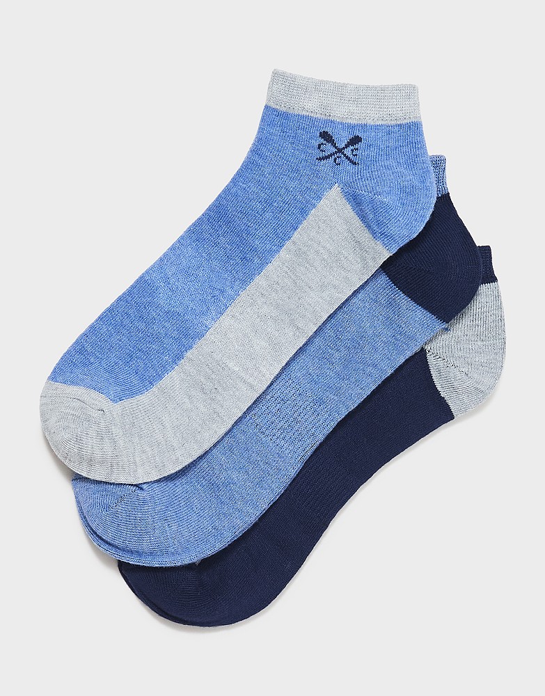 3 Pack Cotton Trainer Socks