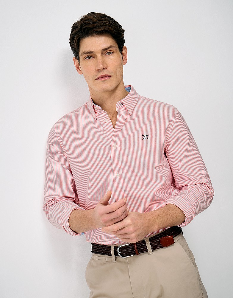 Oxford Stripe in Red White