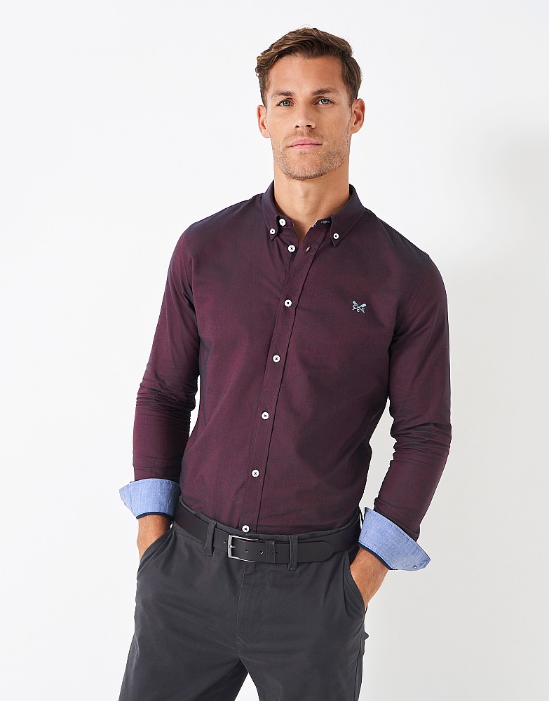 Crew Slim Fit Oxford Shirt