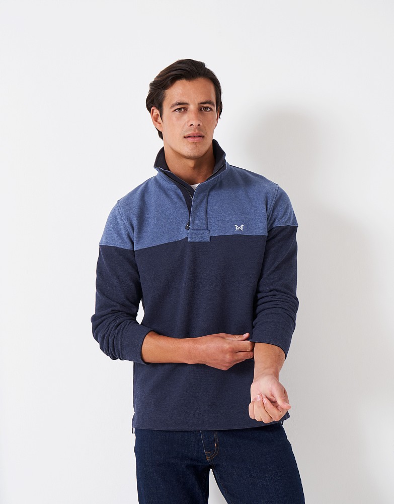 Men's Padstow Pique Sweatshirt from Crew Clothing Company