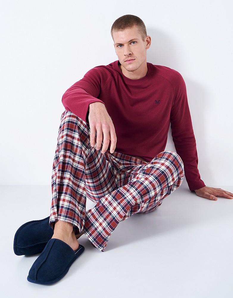 Flannel Checked Lounge Trouser