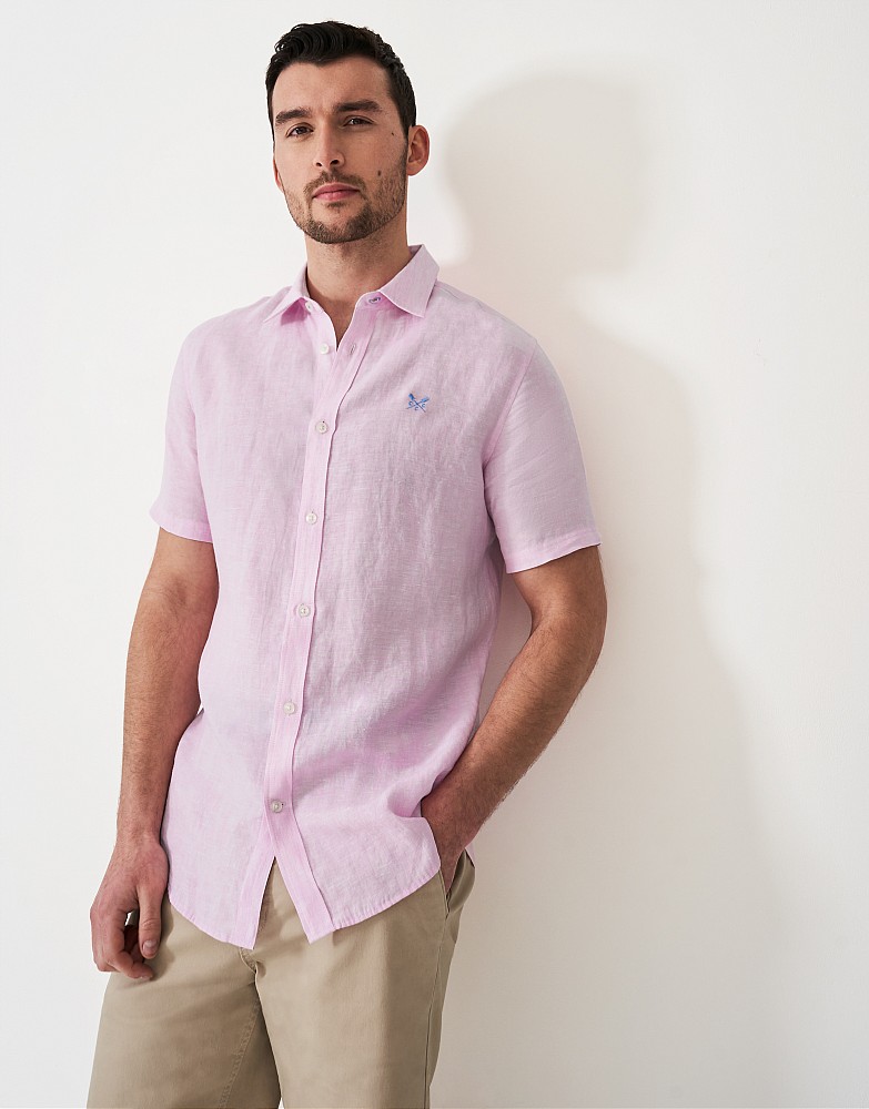 Short Sleeve Linen Shirt