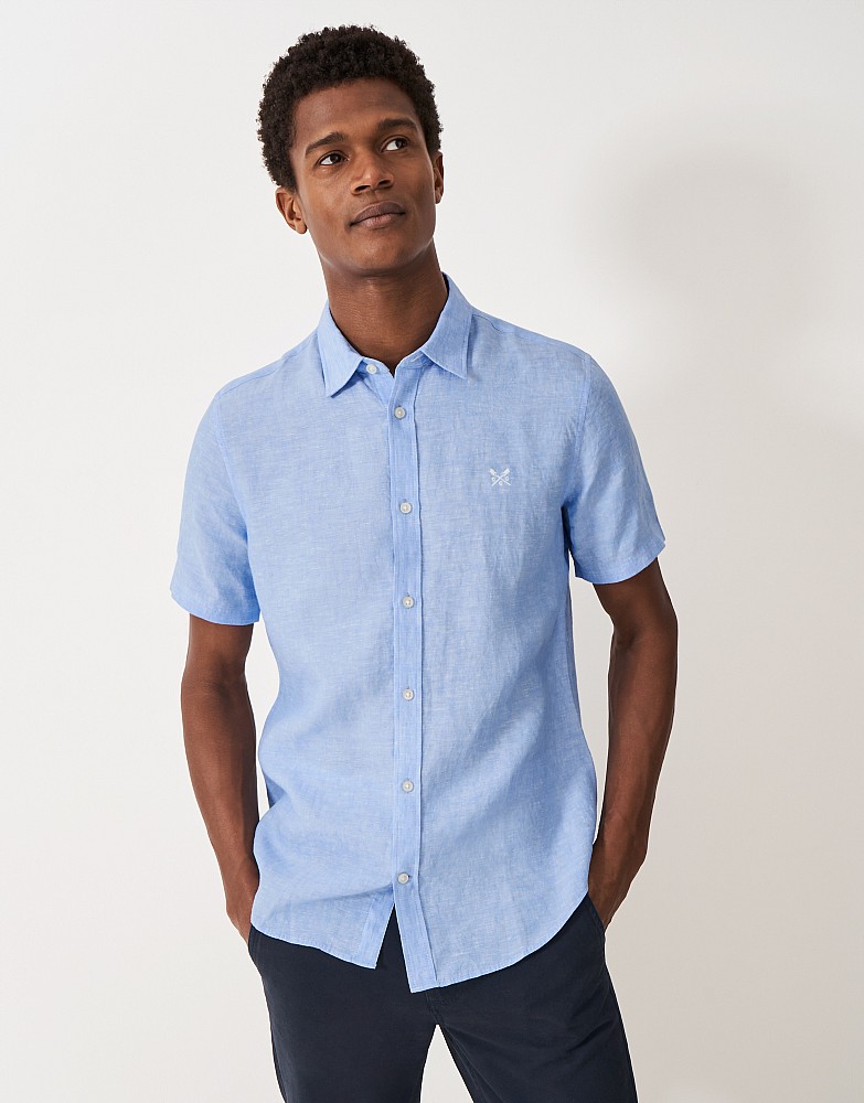 Short Sleeve Linen Shirt