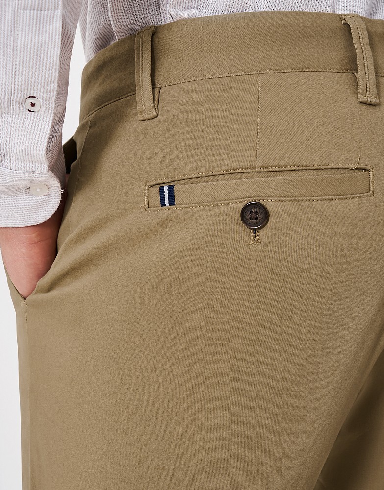 Men's Straight Chino - Heritage Tan from Crew Clothing Company