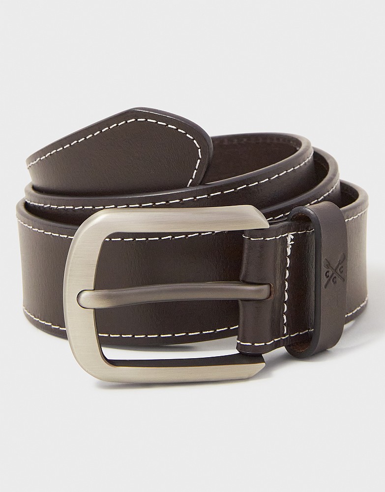 Contrast Stitch Belt