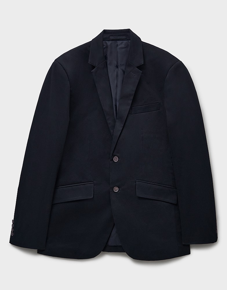 Men's Garbardine Blazer in Navy from Crew Clothing Company